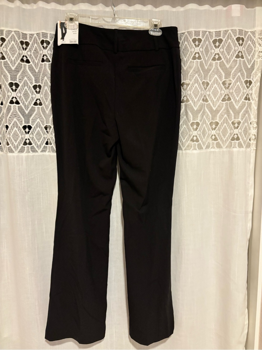 Classic Black Women's Dress Pants - Picture 4 of 4